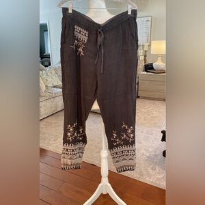 Gorgeous Johnny Was jogger!